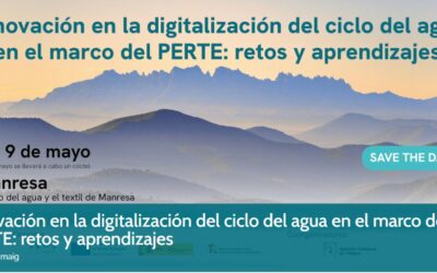 Jornada en el marco del PERTE: Innovación en la digitalización del ciclo del agua