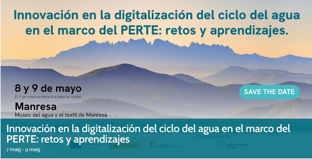 Jornada en el marco del PERTE: Innovación en la digitalización del ciclo del agua